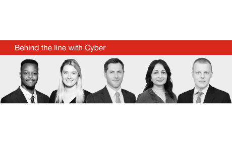 Behind the line with cyber